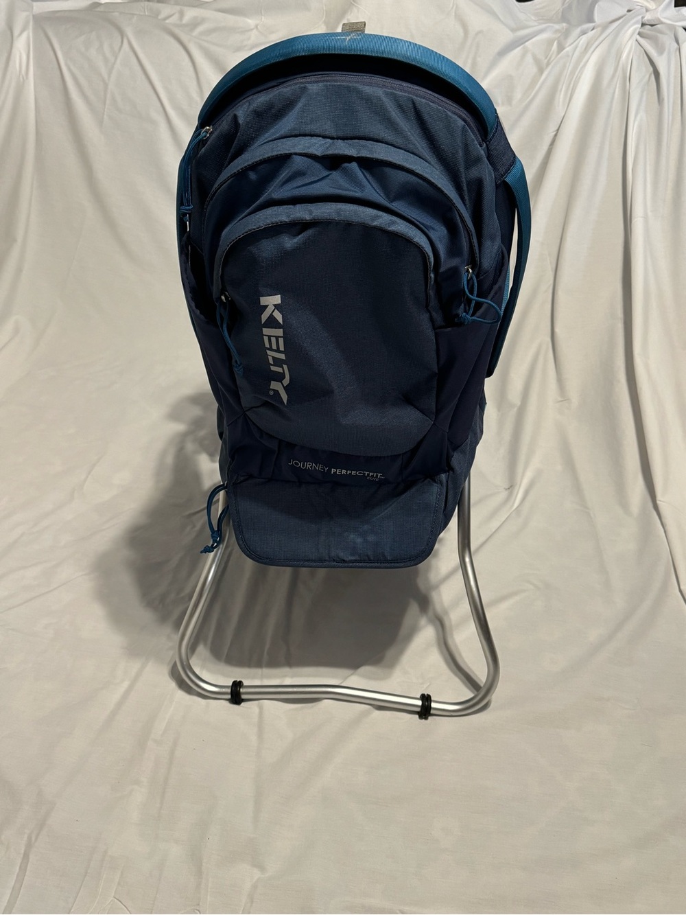 Kelty Journey PerfectFIT Elite Child Carrier Insignia Blue Hiking Backpack